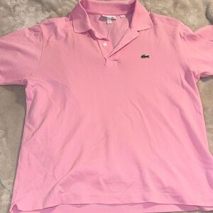 Lacoste Light Pink Polo Shirt